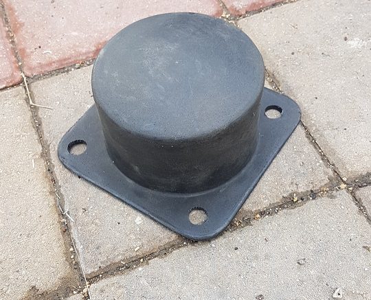 black plastic rotor cap guard